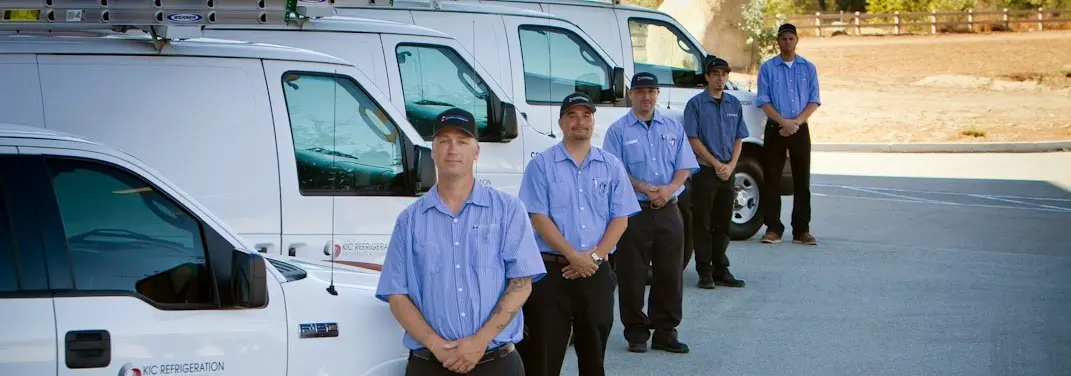 KIC Refrigeration crew ready for Mini Split Repair jobs across Anaheim